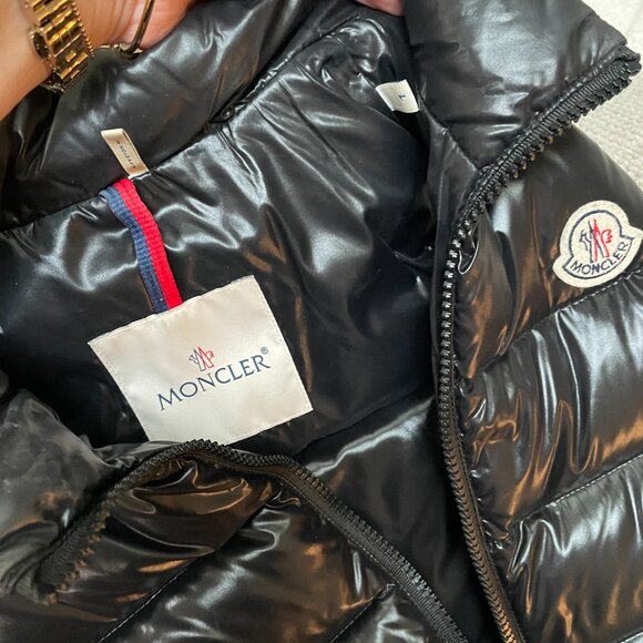 Moncler Ghany Shiny Quilted Puffer Vest - Picture 7 of 7